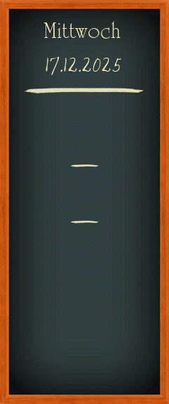 Tafel der Fleischerei Wurschtelpeter